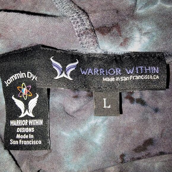 Warrior Within Jammin Dyes Huntress Tie Dye Cinch Dress Size Large - Picture 5 of 6